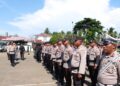 Operasi Lilin Salawaku 2024, Polres SBT Gelar Apel Pasukan