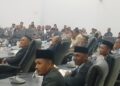 Dibatasi Hak Bicara, DPRD Rudy Wajo Protes Sampai Lempar Dokumen LKPJ Saat Sidang Paripurna