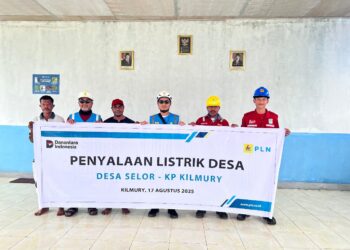 Satu Lagi Desa Di Kilmury Kini Diterangi Listrik