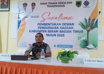 Dinas Nakertrans Sosialisasi Pembentukan Dewan Pengupahan SBT
