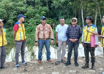 Running Test 6,2 Kilometer Irigasi Jembatan Basah Berhasil Terairi 