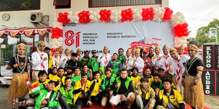 Bersama Pelanggan, Pertamina Patra Niaga Rayakan Semarak HUT Ke-81 RI di SPBU